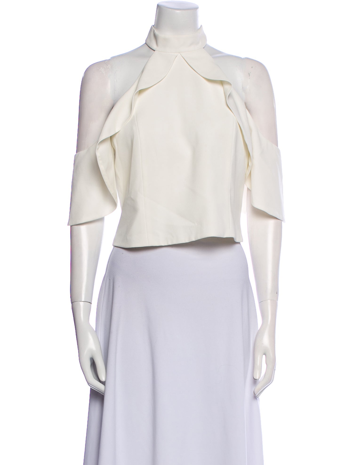 Alice + Olivia Sleeveless Crop Top