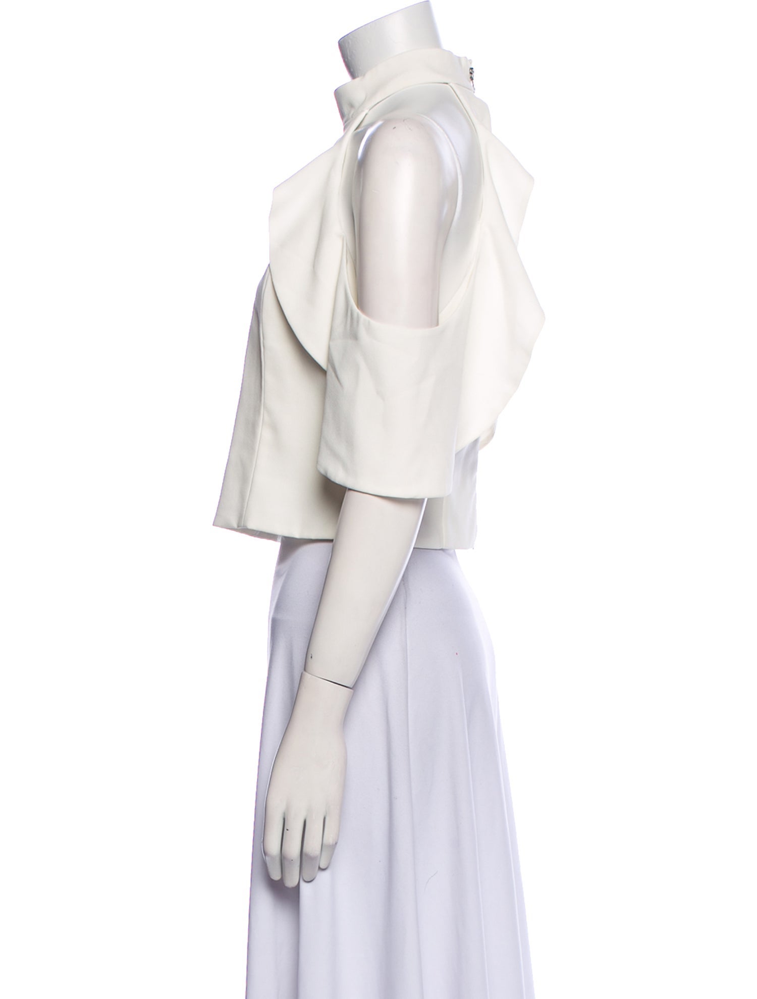 Alice + Olivia Sleeveless Crop Top