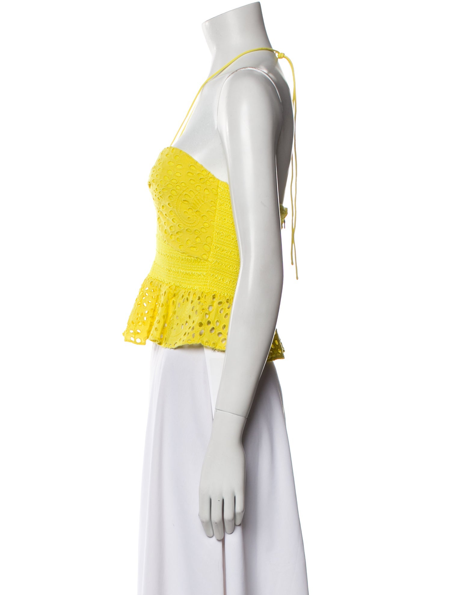 Alice + Olivia Halterneck Sleeveless Crop Top w/ Tags