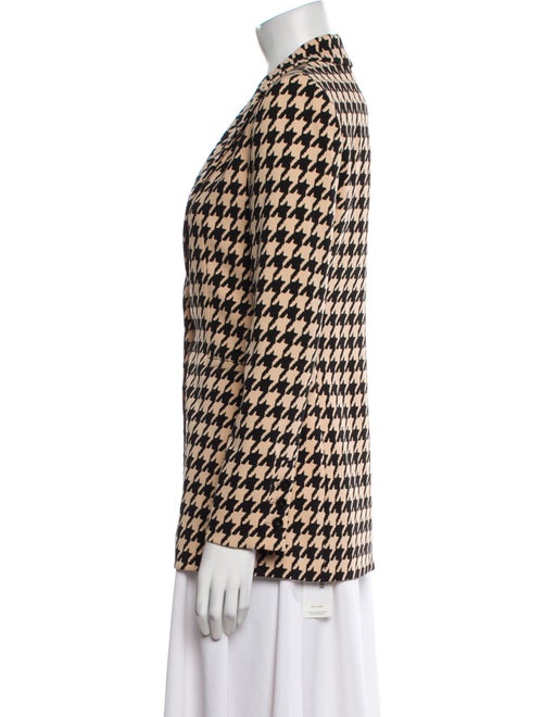 Alice + Olivia Houndstooth Print Blazer