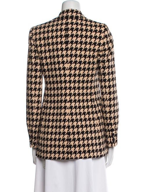 Alice + Olivia Houndstooth Print Blazer