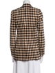 Alice + Olivia Houndstooth Print Blazer