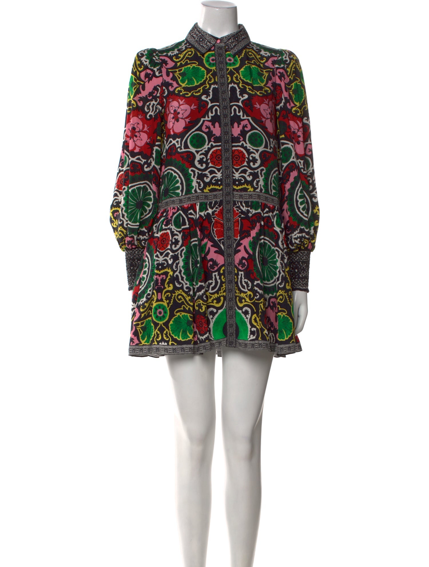 Alice + Olivia Printed Mini Dress