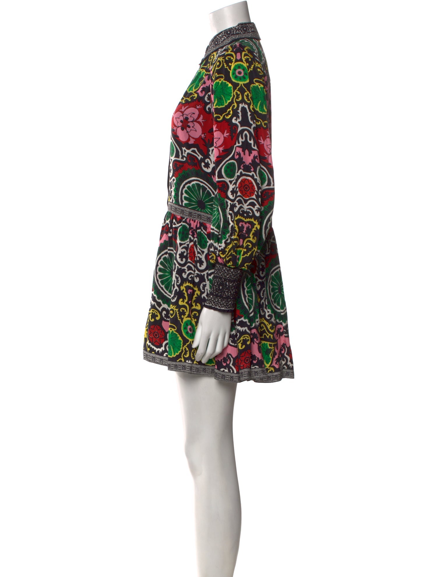 Alice + Olivia Printed Mini Dress