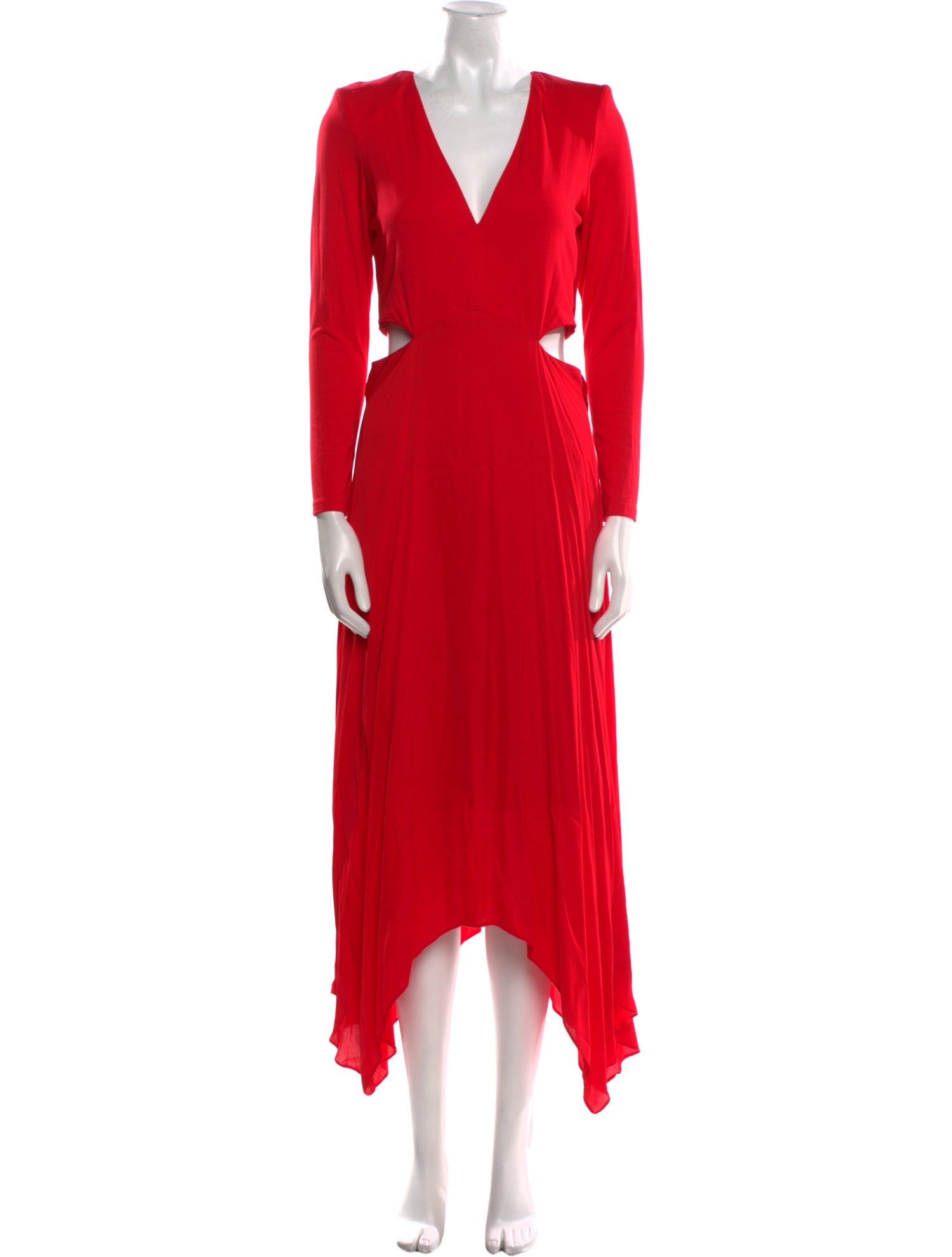 Alice + Olivia V-Neck Long Dress