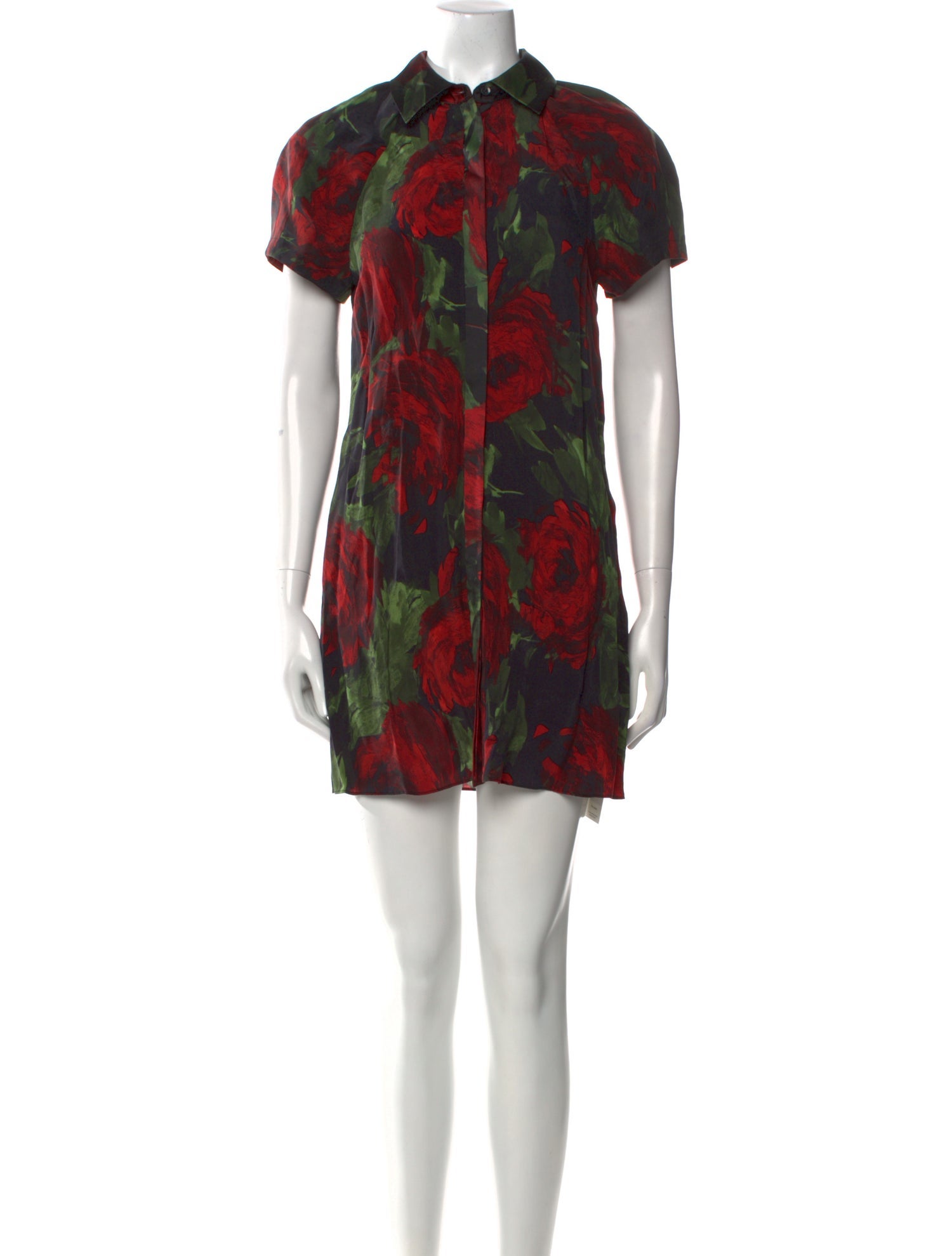 Alice + Olivia Printed Mini Dress w/ Tags
