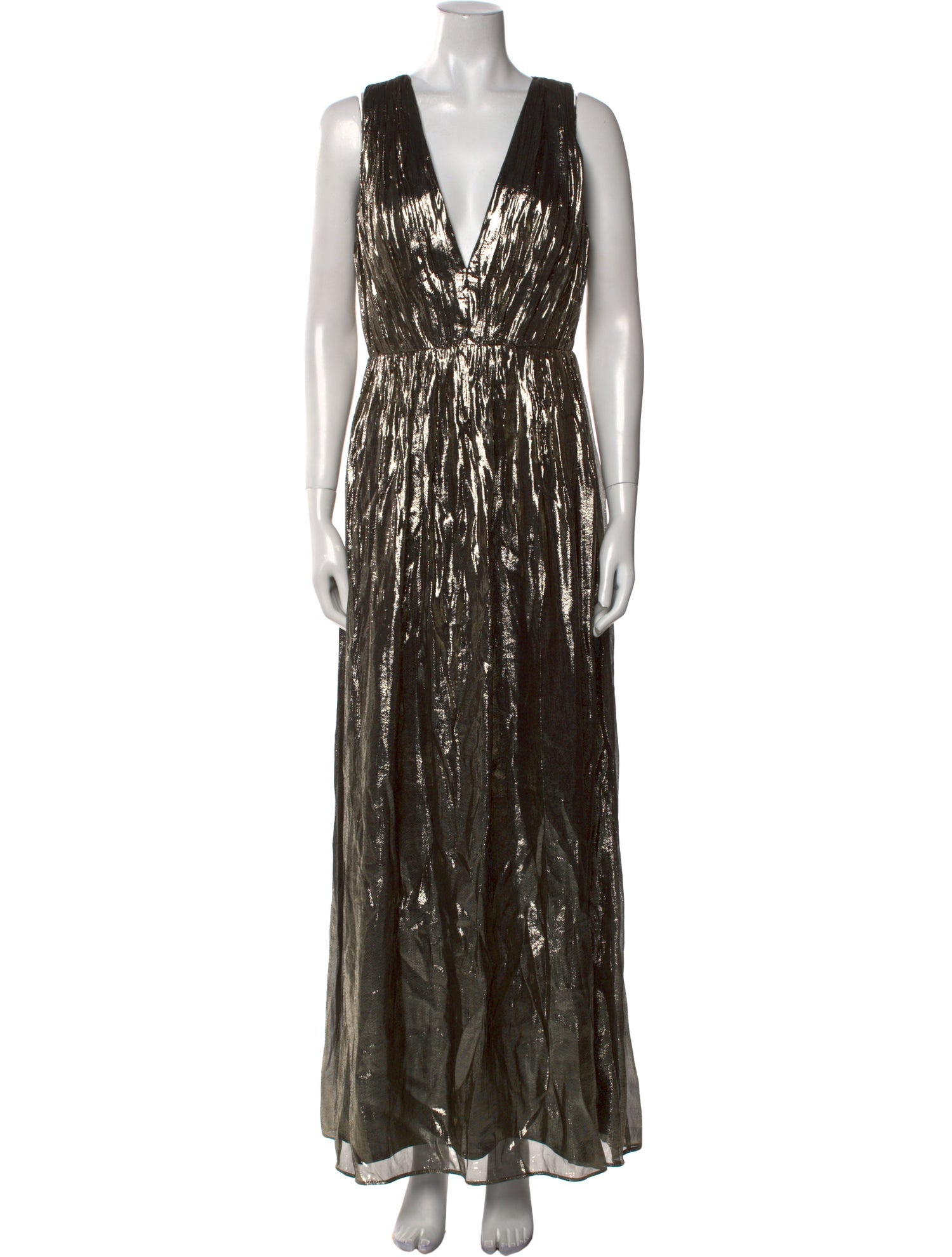 Alice + Olivia Silk Long Dress