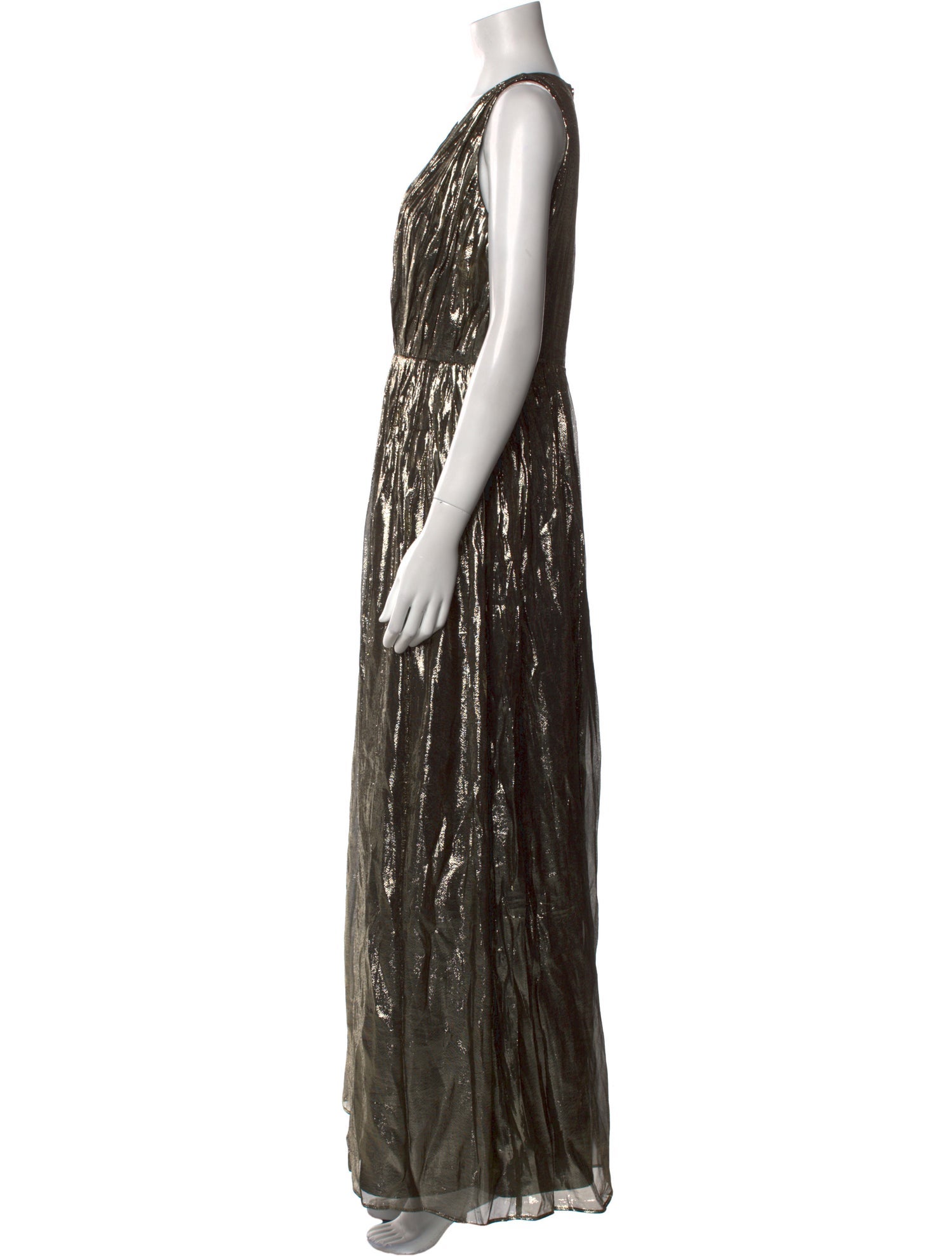 Alice + Olivia Silk Long Dress