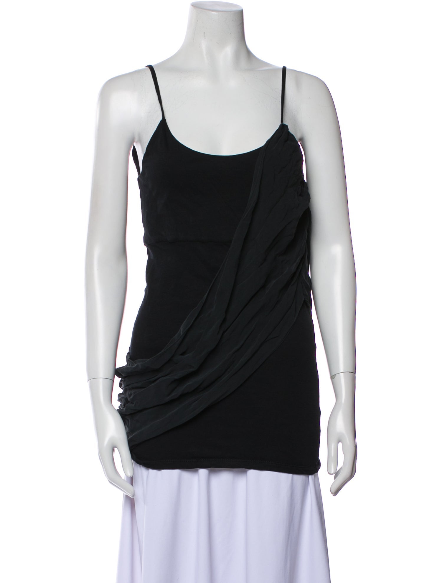 Alice + Olivia Camel Hair Scoop Neck Top