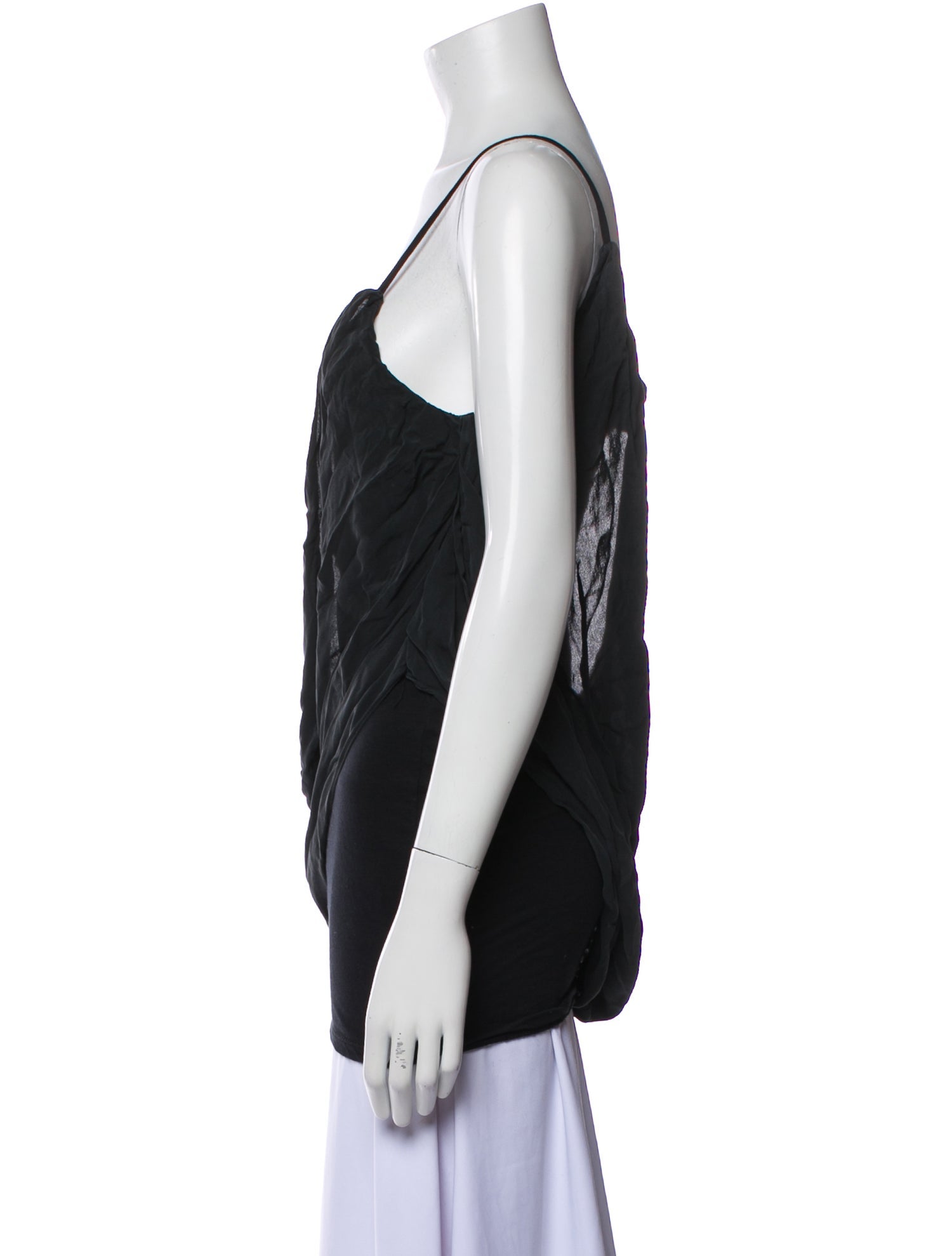 Alice + Olivia Camel Hair Scoop Neck Top