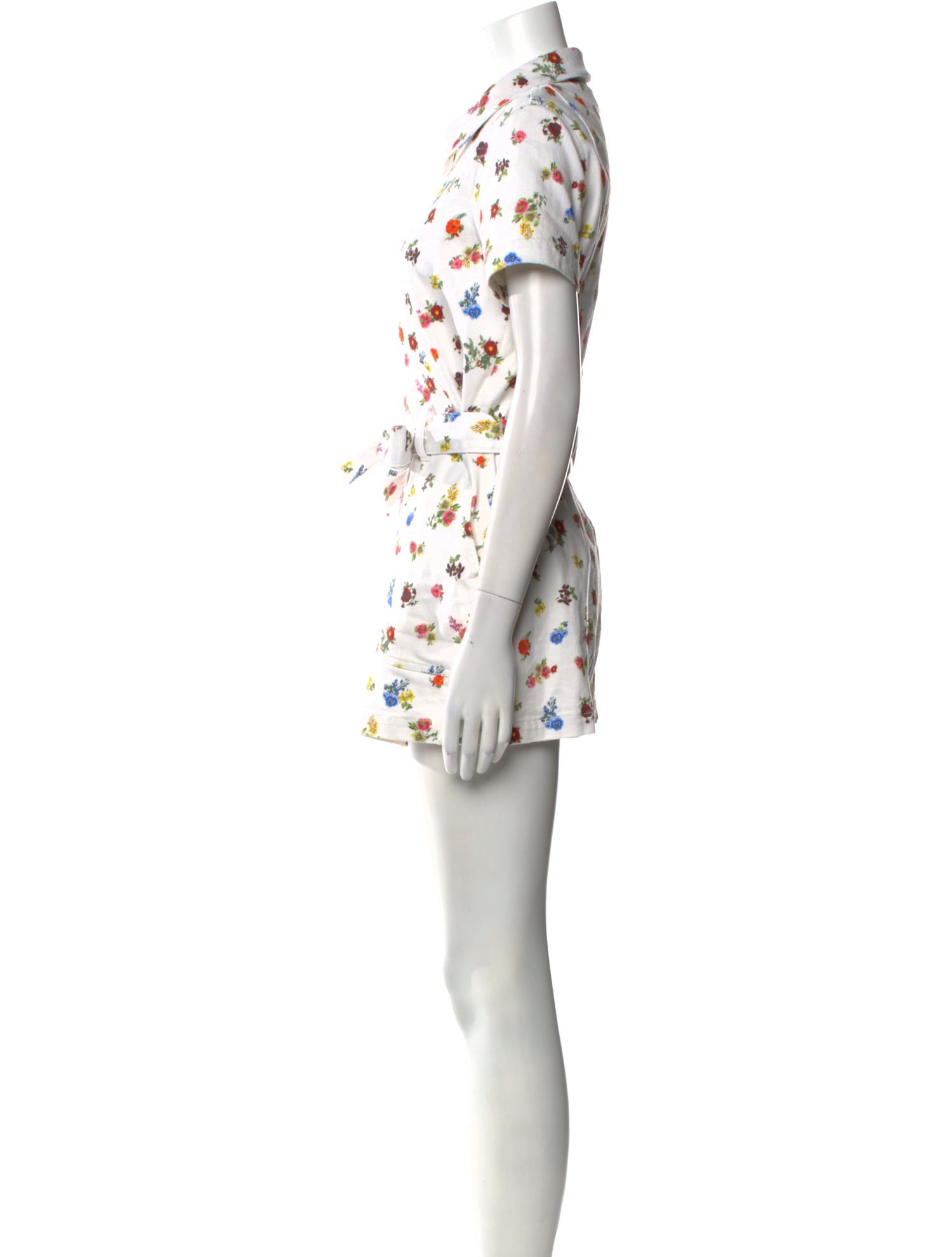 Alice + Olivia Floral Print Romper