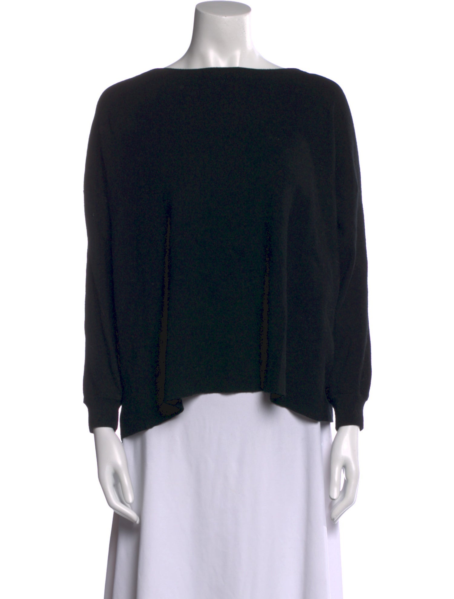 Alice + Olivia Bateau Neckline Long Sleeve Top