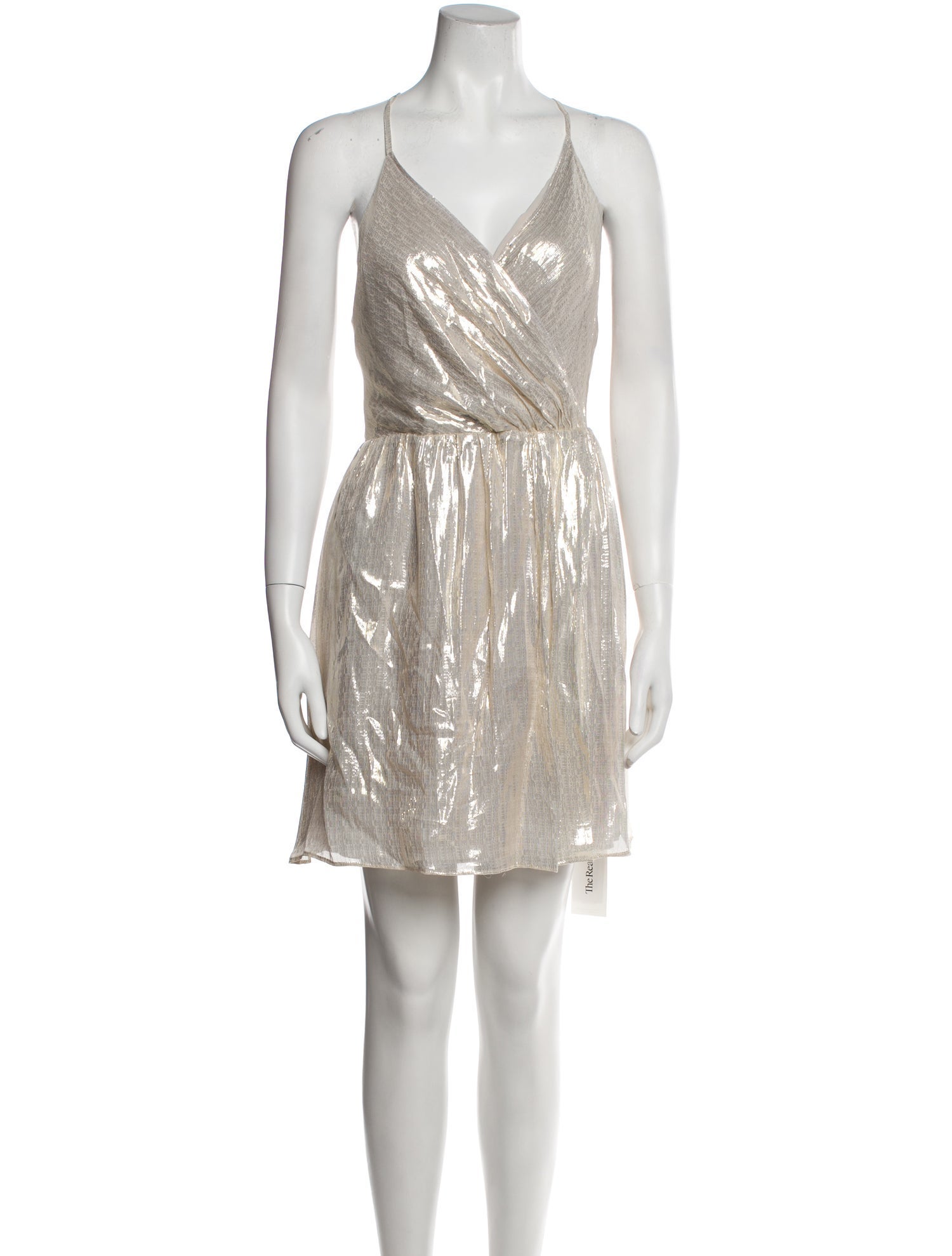 Alice + Olivia Silk Mini Dress