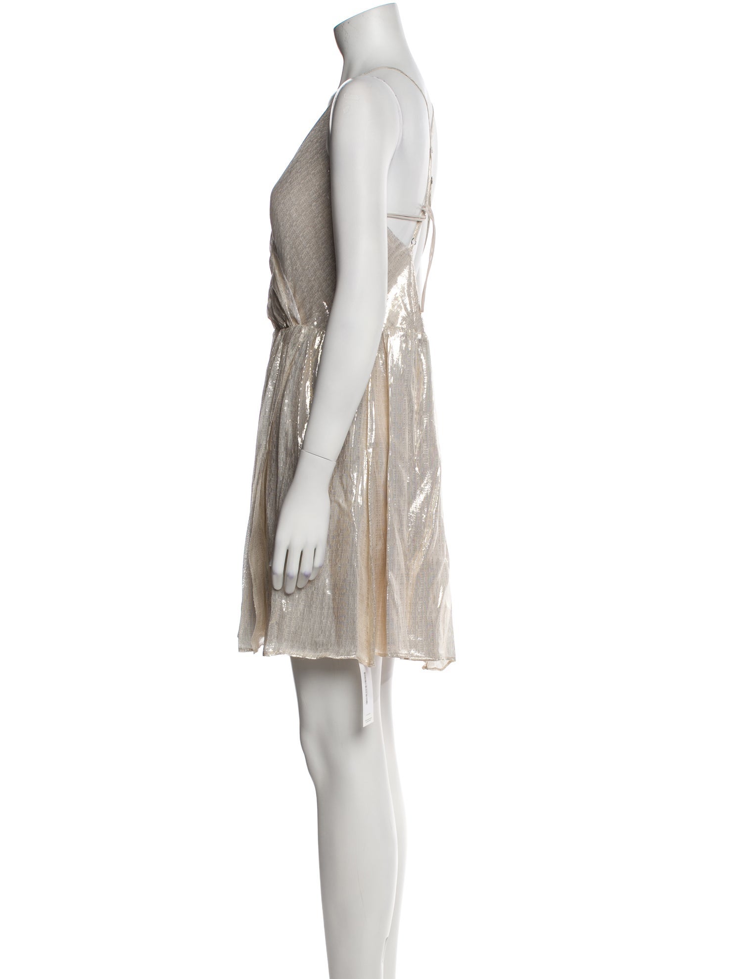 Alice + Olivia Silk Mini Dress