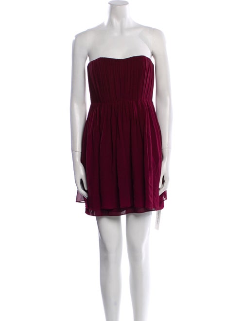 Alice + Olivia Silk Mini Dress