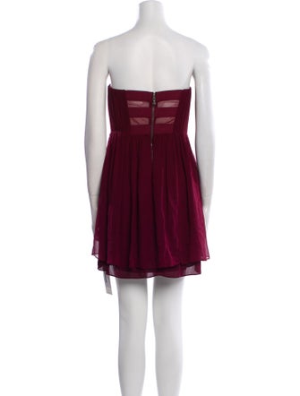 Alice + Olivia Silk Mini Dress