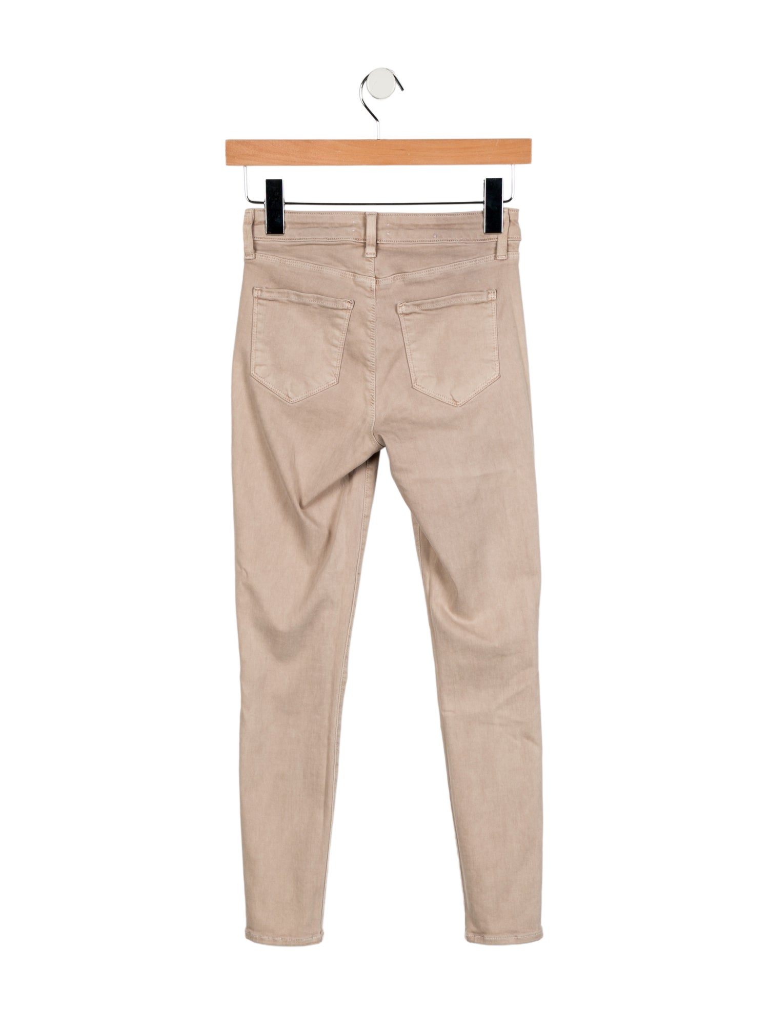 Alice + Olivia Mid-Rise Skinny Leg Jeans