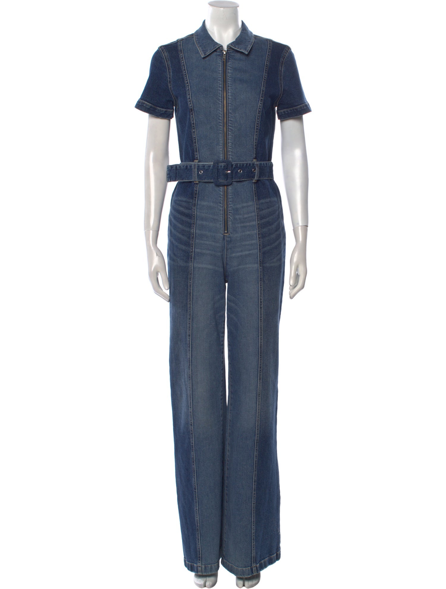 Alice + Olivia Crew Neck Jumpsuit