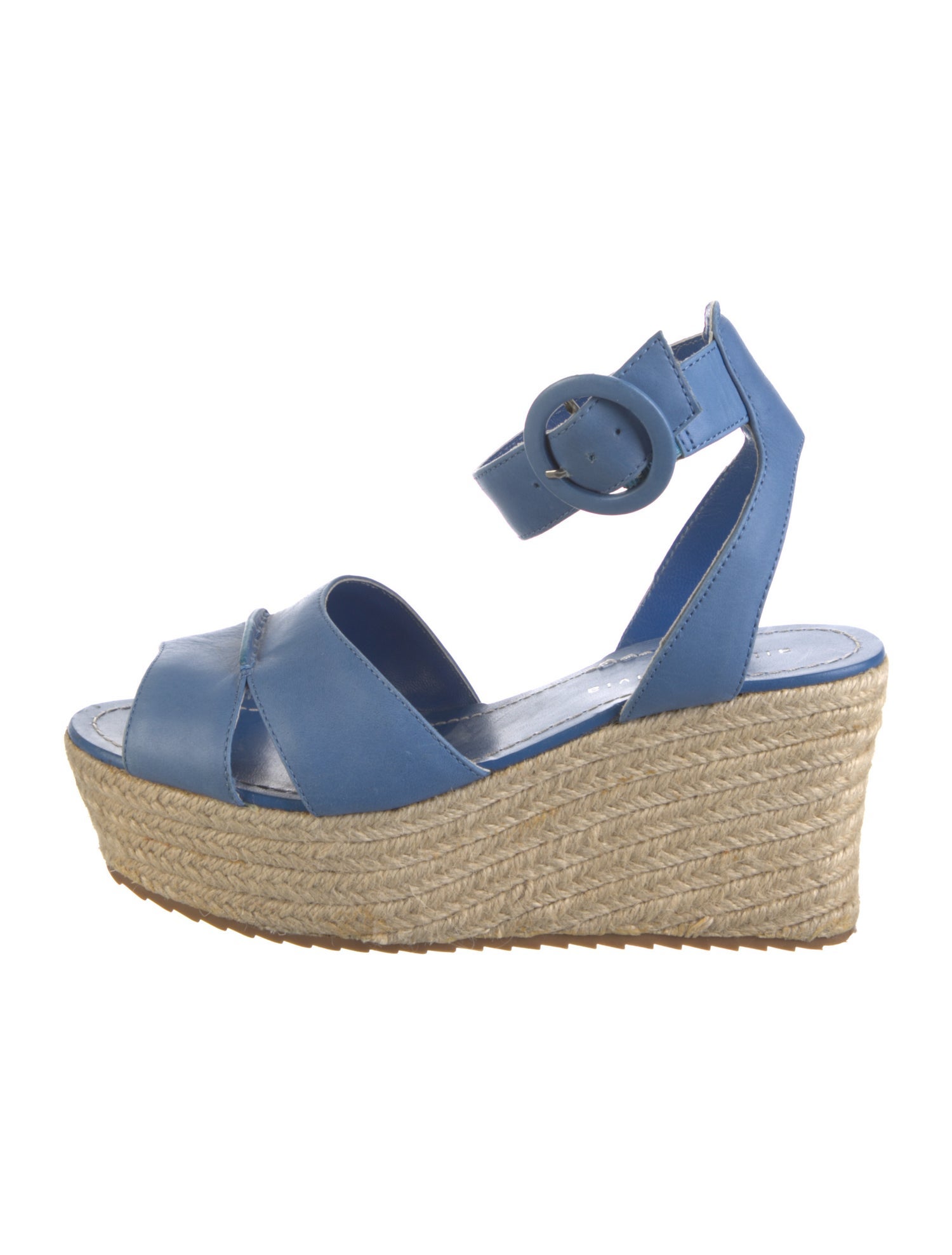 Alice + Olivia Leather Espadrilles