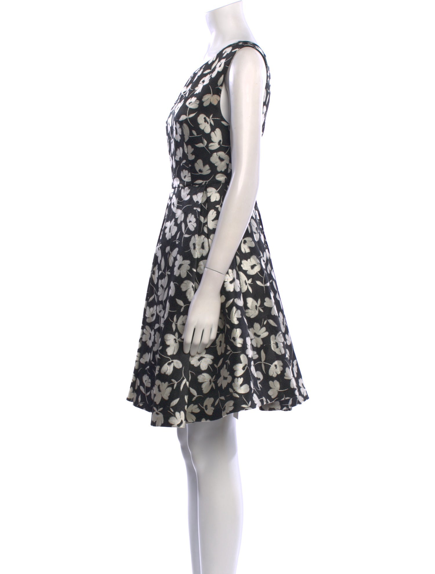 Alice + Olivia Floral Print Mini Dress