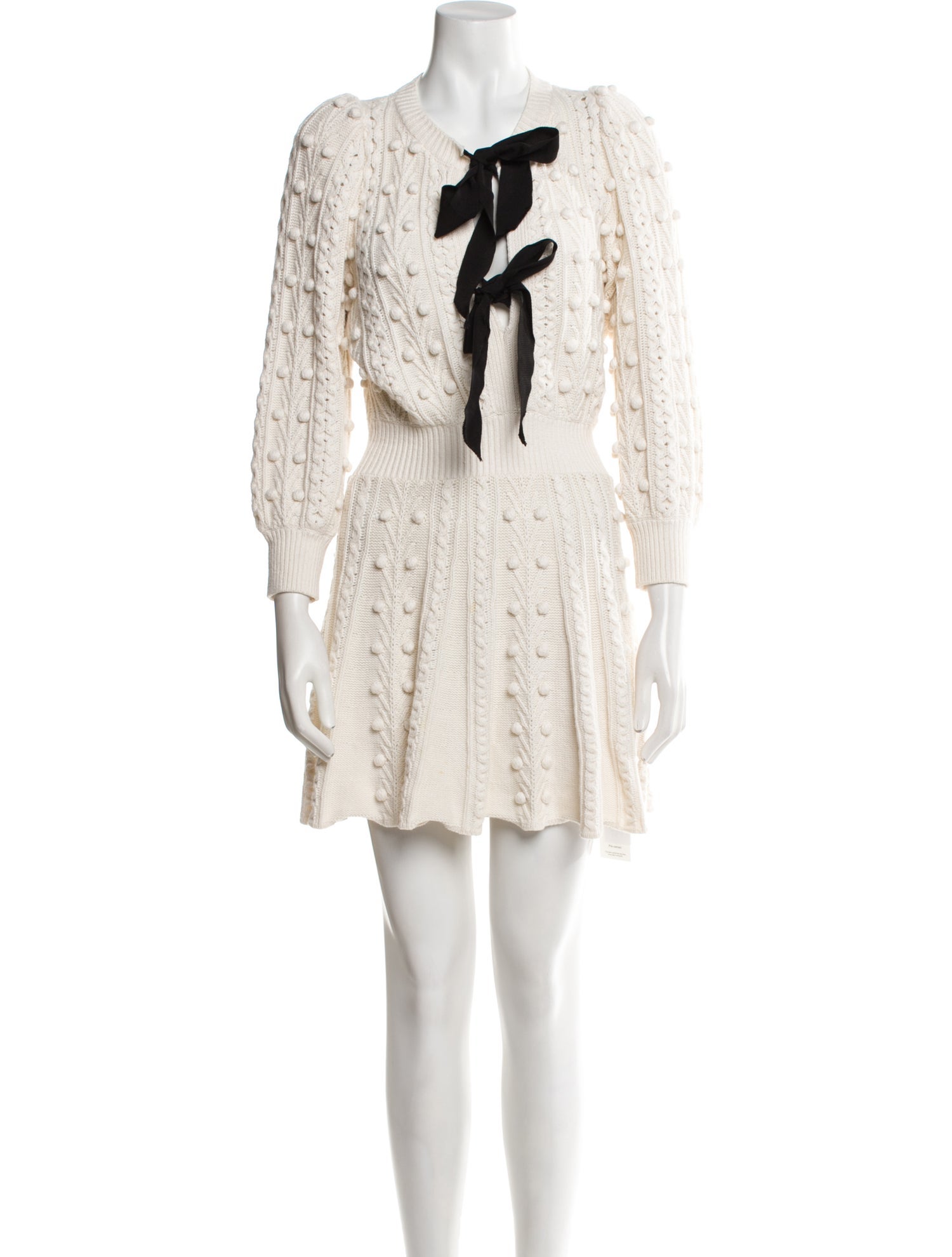 Alice + Olivia Lace Pattern Mini Dress