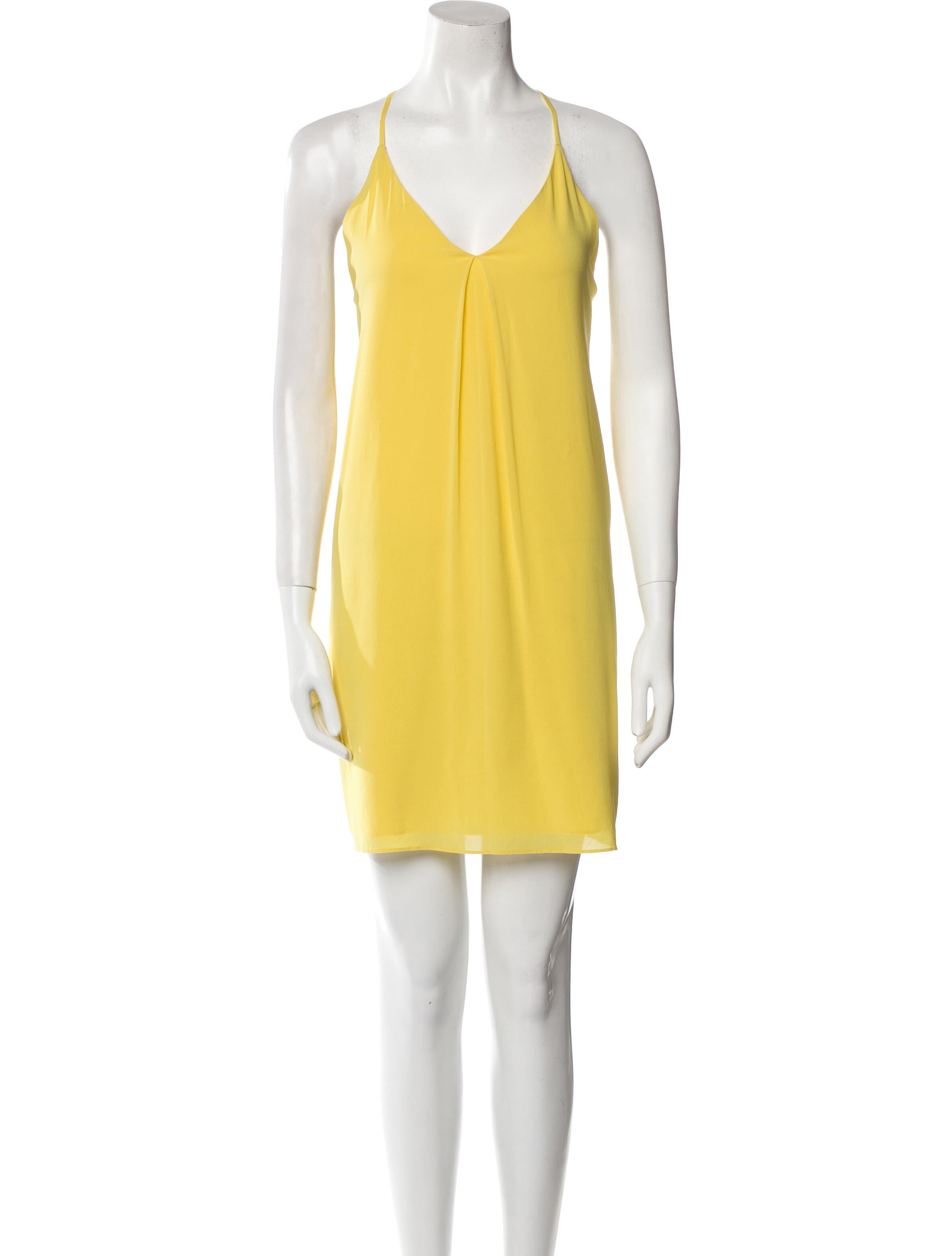 Alice + Olivia Silk Mini Dress