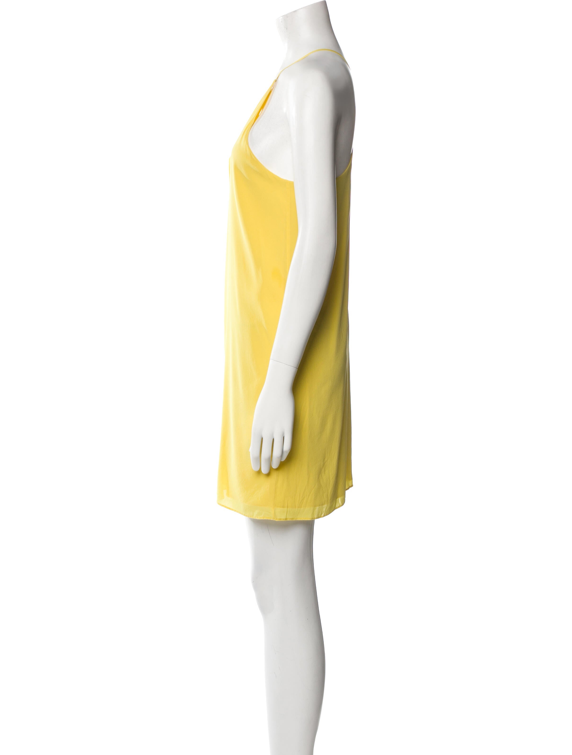 Alice + Olivia Silk Mini Dress