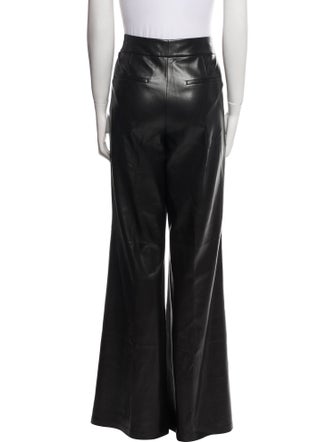 Alice + Olivia Faux Leather Wide Leg Pants
