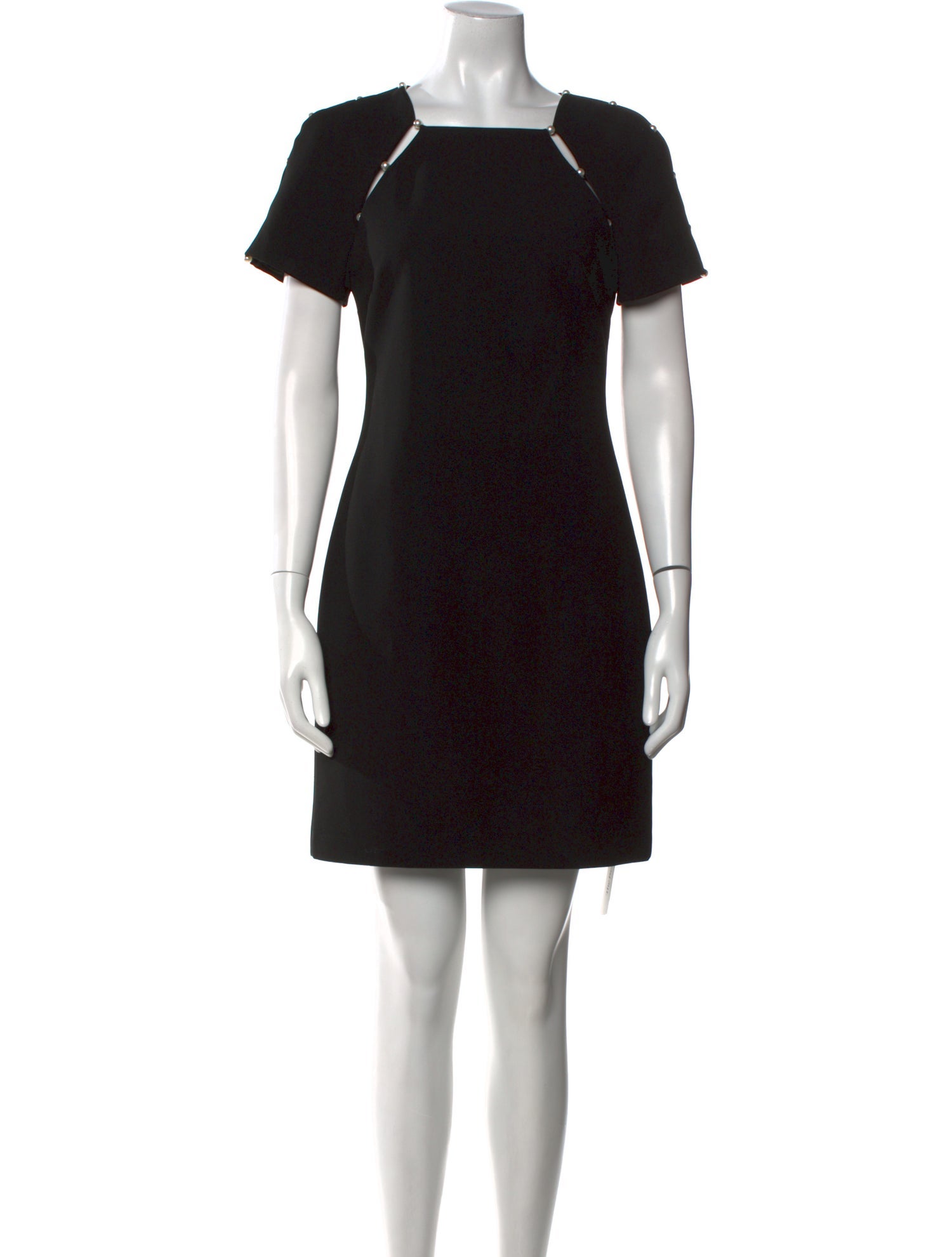 Alice + Olivia Square Neckline Mini Dress