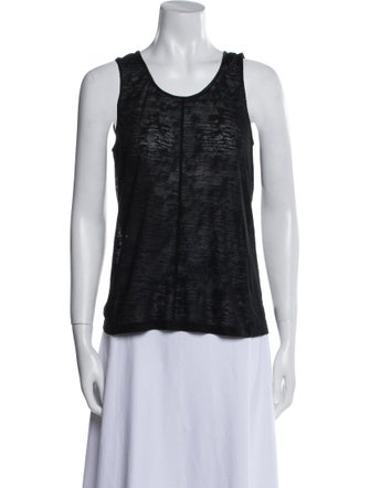 Alice + Olivia Scoop Neck Sleeveless Top