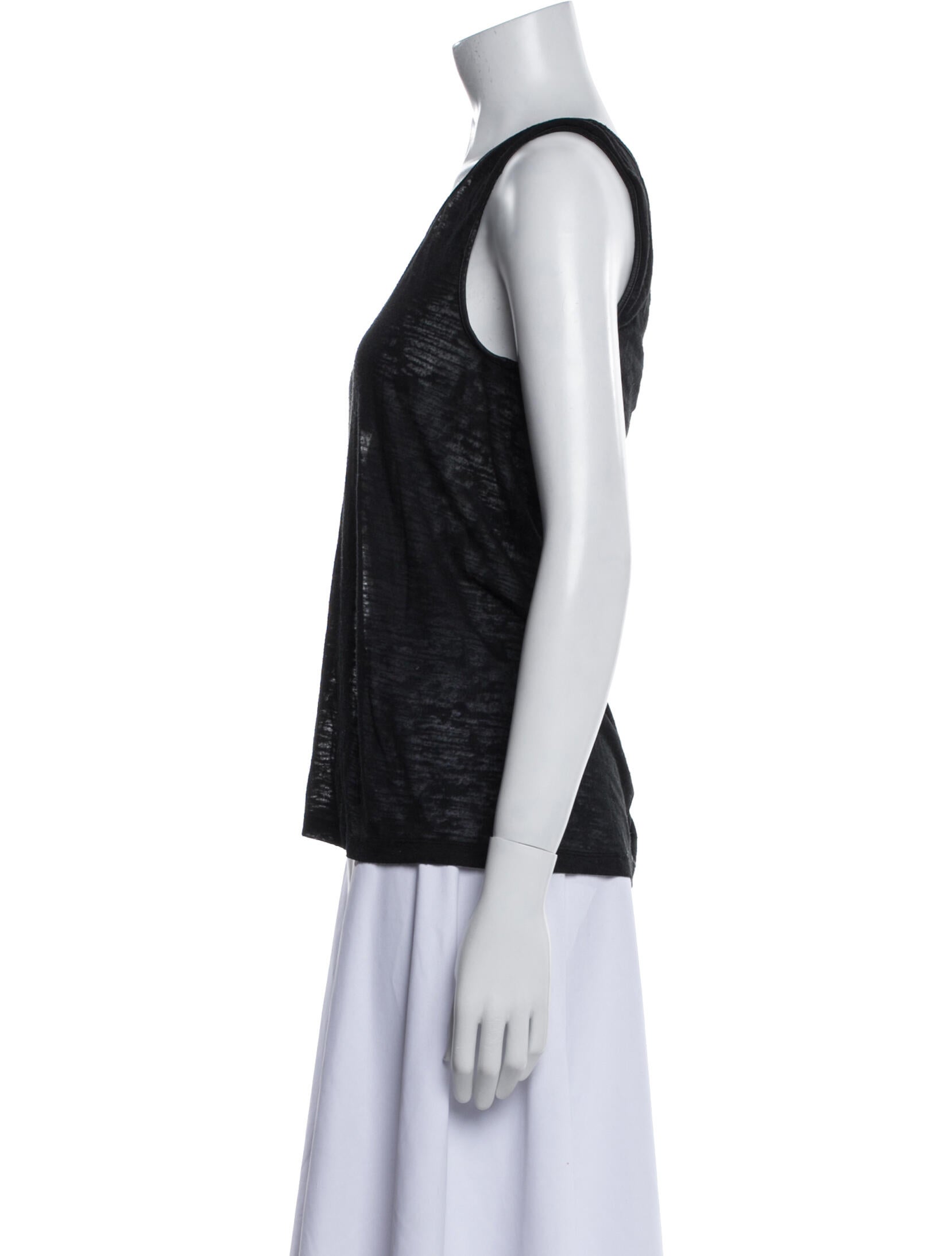 Alice + Olivia Scoop Neck Sleeveless Top