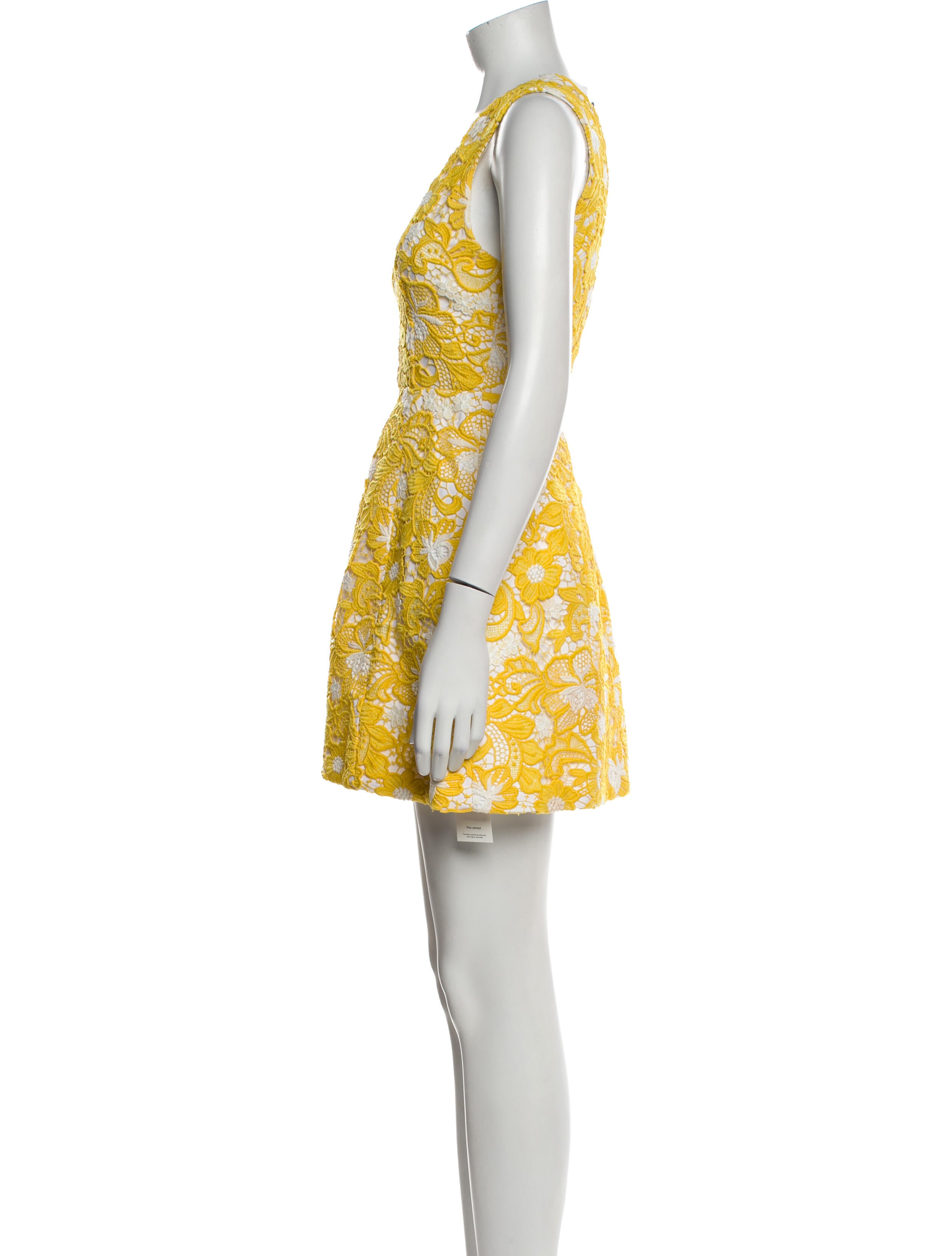 Alice + Olivia Floral Print Mini Dress