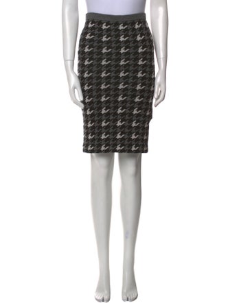 Alice + Olivia Wool Knee-Length Skirt