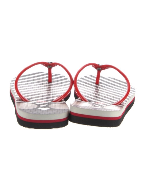 Alice + Olivia Rubber Printed Flip Flops