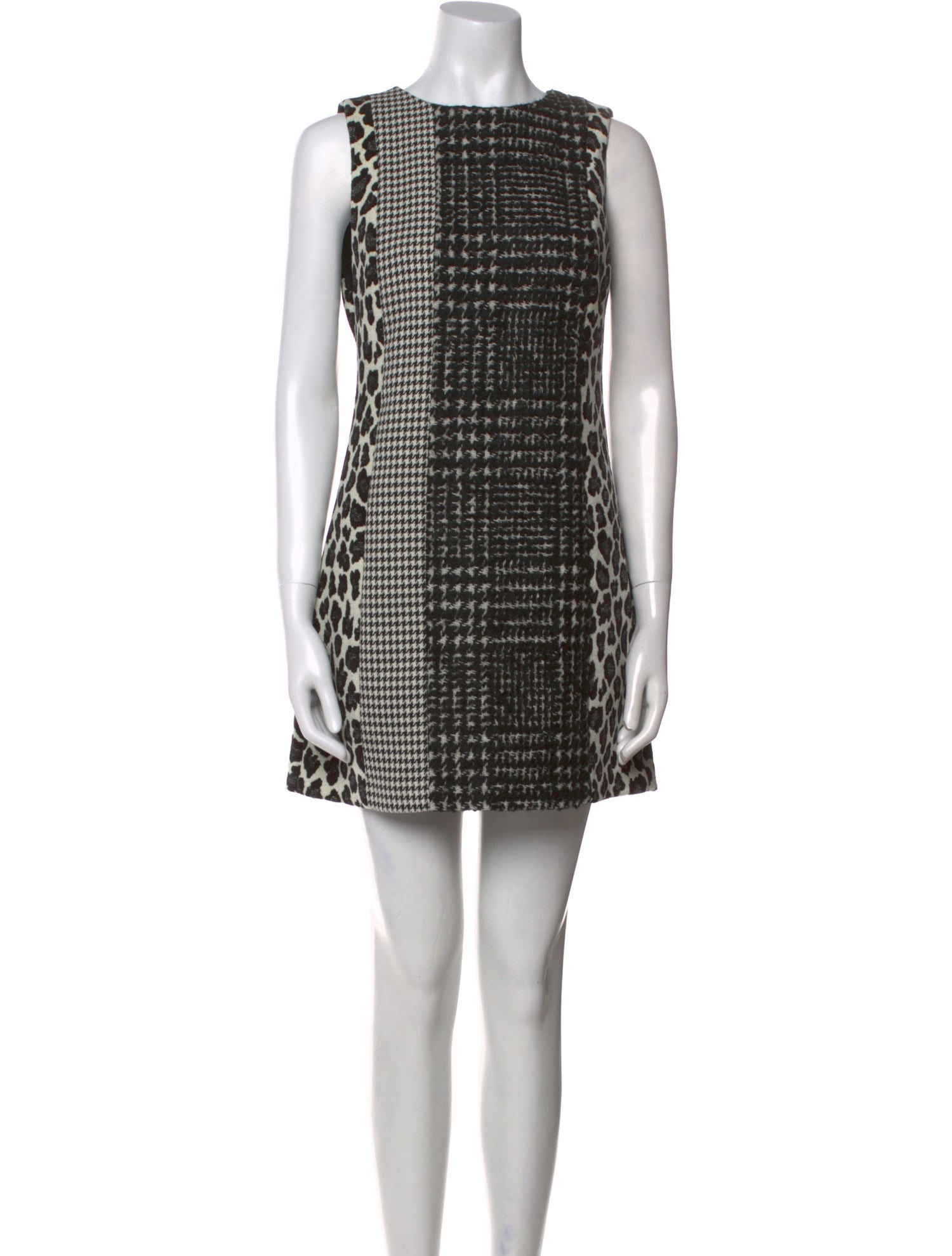 Alice + Olivia Wool Mini Dress
