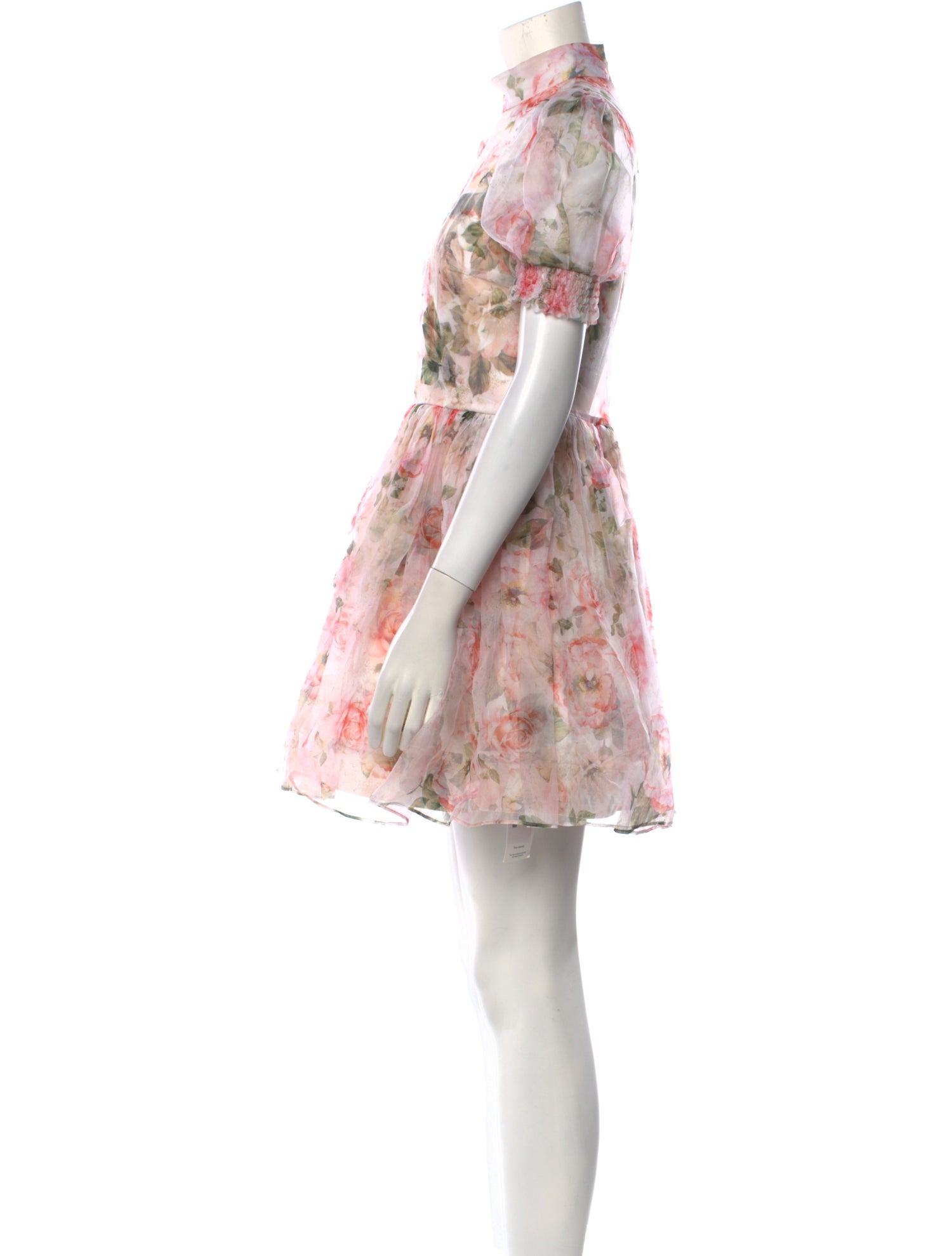 Alice + Olivia Silk Mini Dress