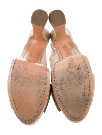 Alice + Olivia Suede Slingback Sandals