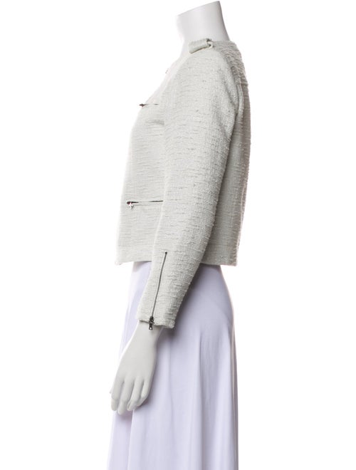 Alice + Olivia Tweed Pattern Evening Jacket