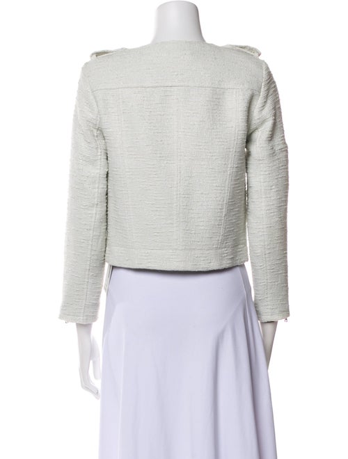 Alice + Olivia Tweed Pattern Evening Jacket