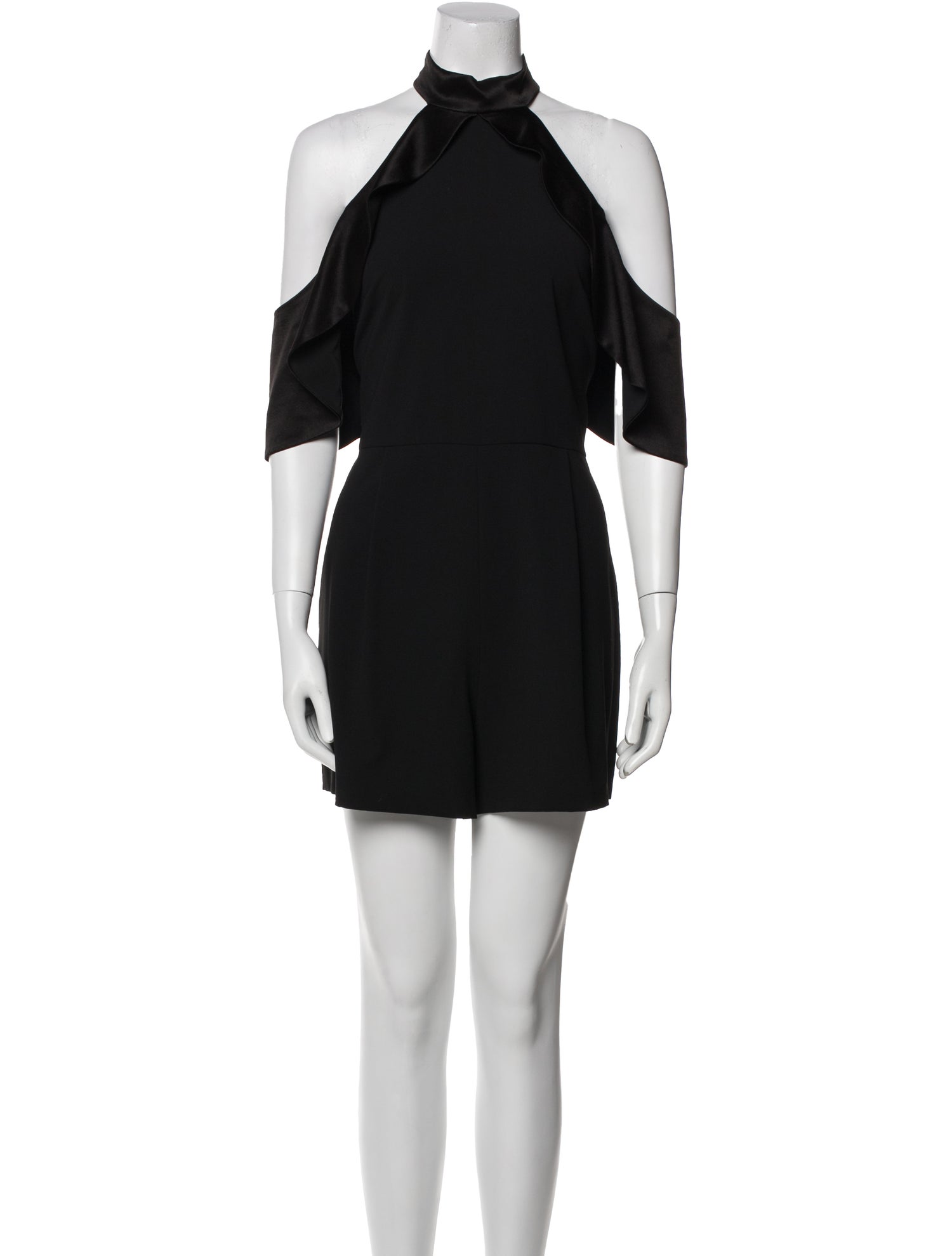 Alice + Olivia Mock Neck Romper