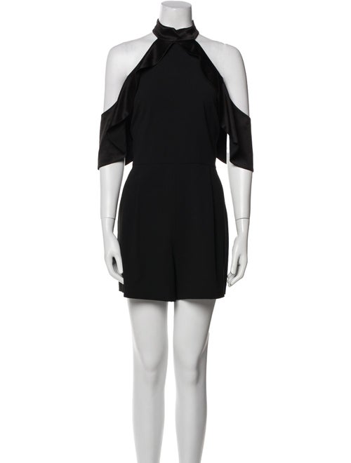 Alice + Olivia Mock Neck Romper