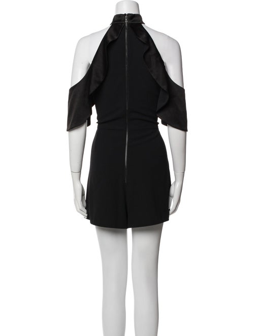 Alice + Olivia Mock Neck Romper