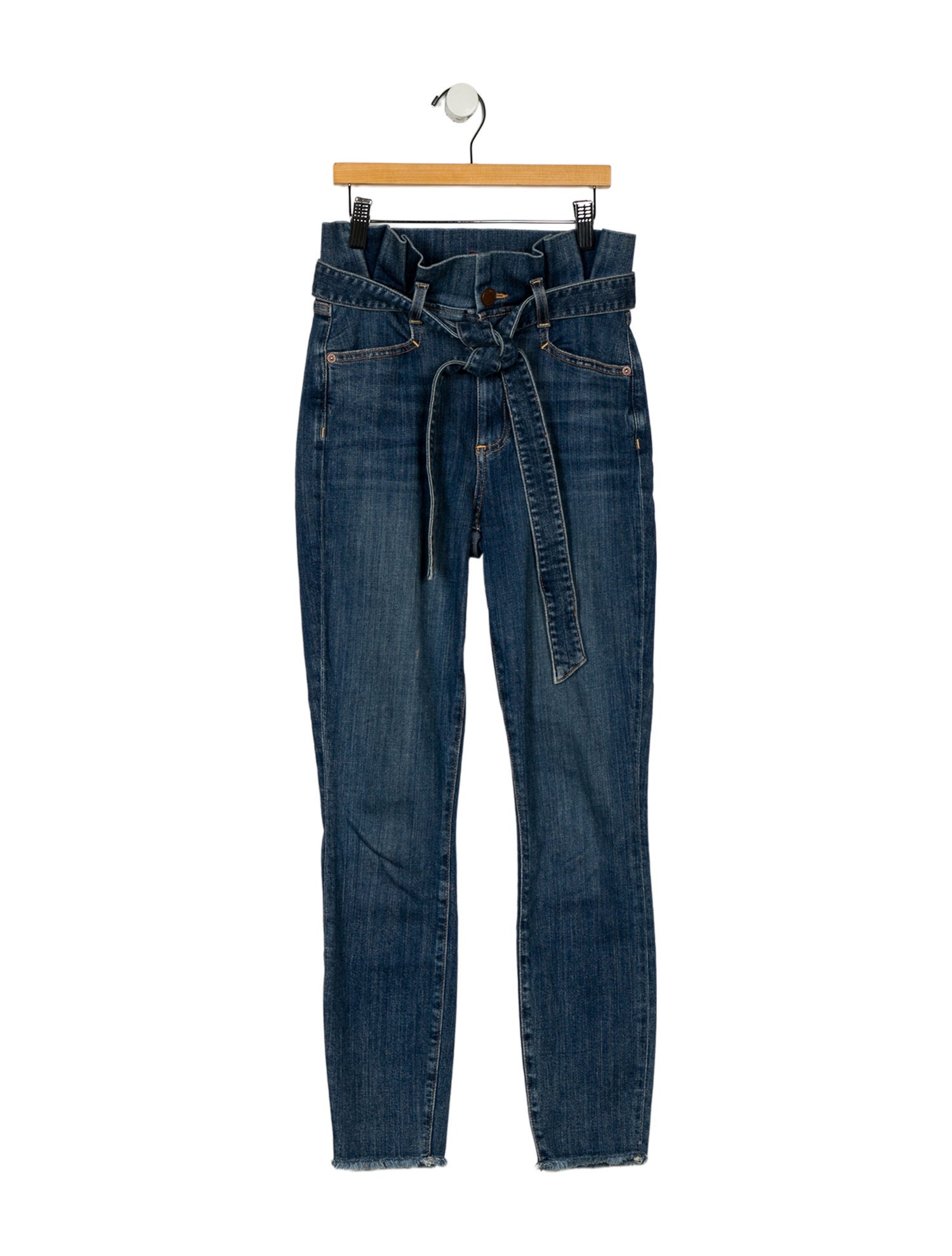 Alice + Olivia Mid-Rise Skinny Leg Jeans