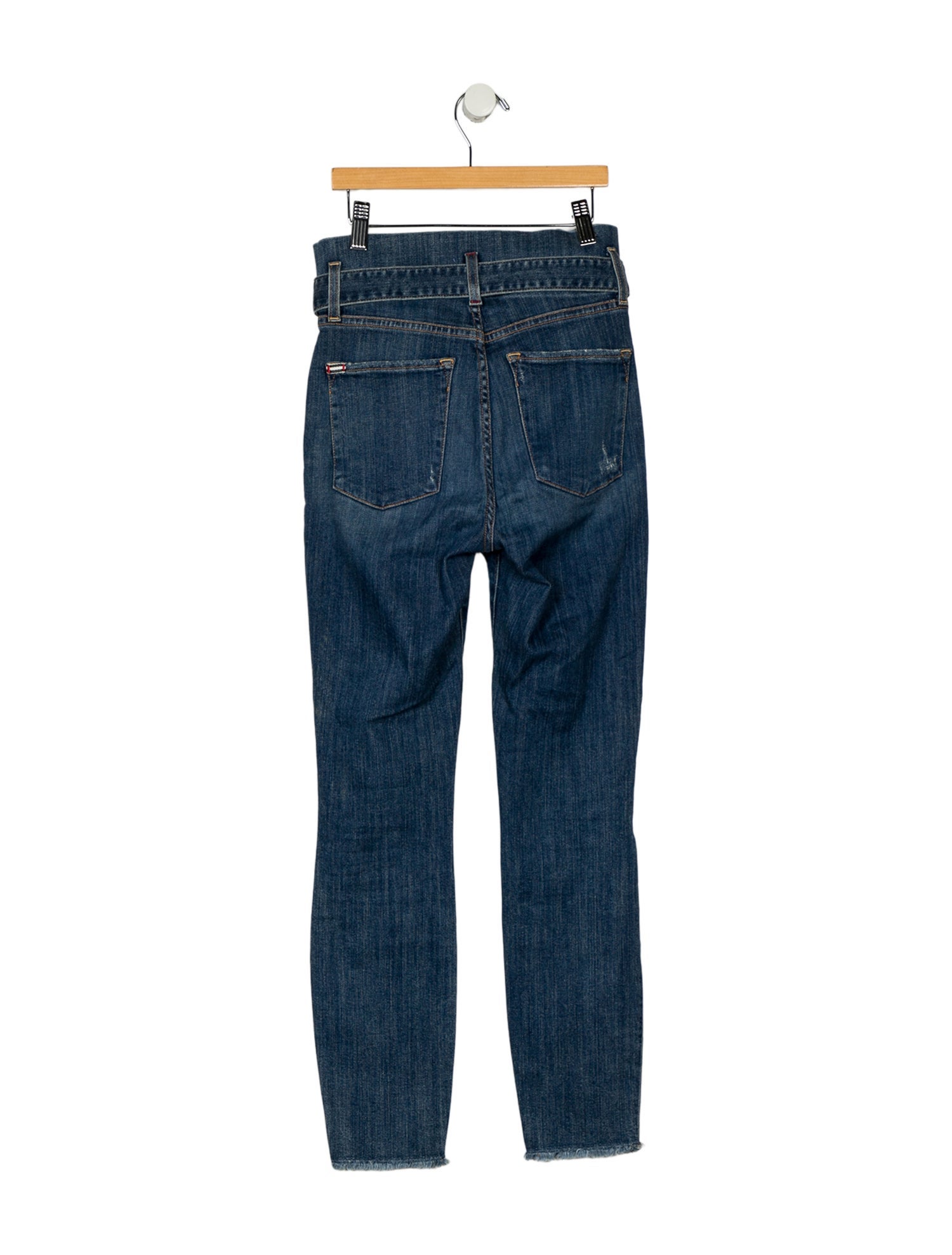 Alice + Olivia Mid-Rise Skinny Leg Jeans