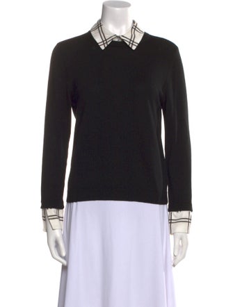 Alice + Olivia Wool Long Sleeve Top