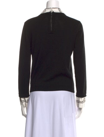 Alice + Olivia Wool Long Sleeve Top