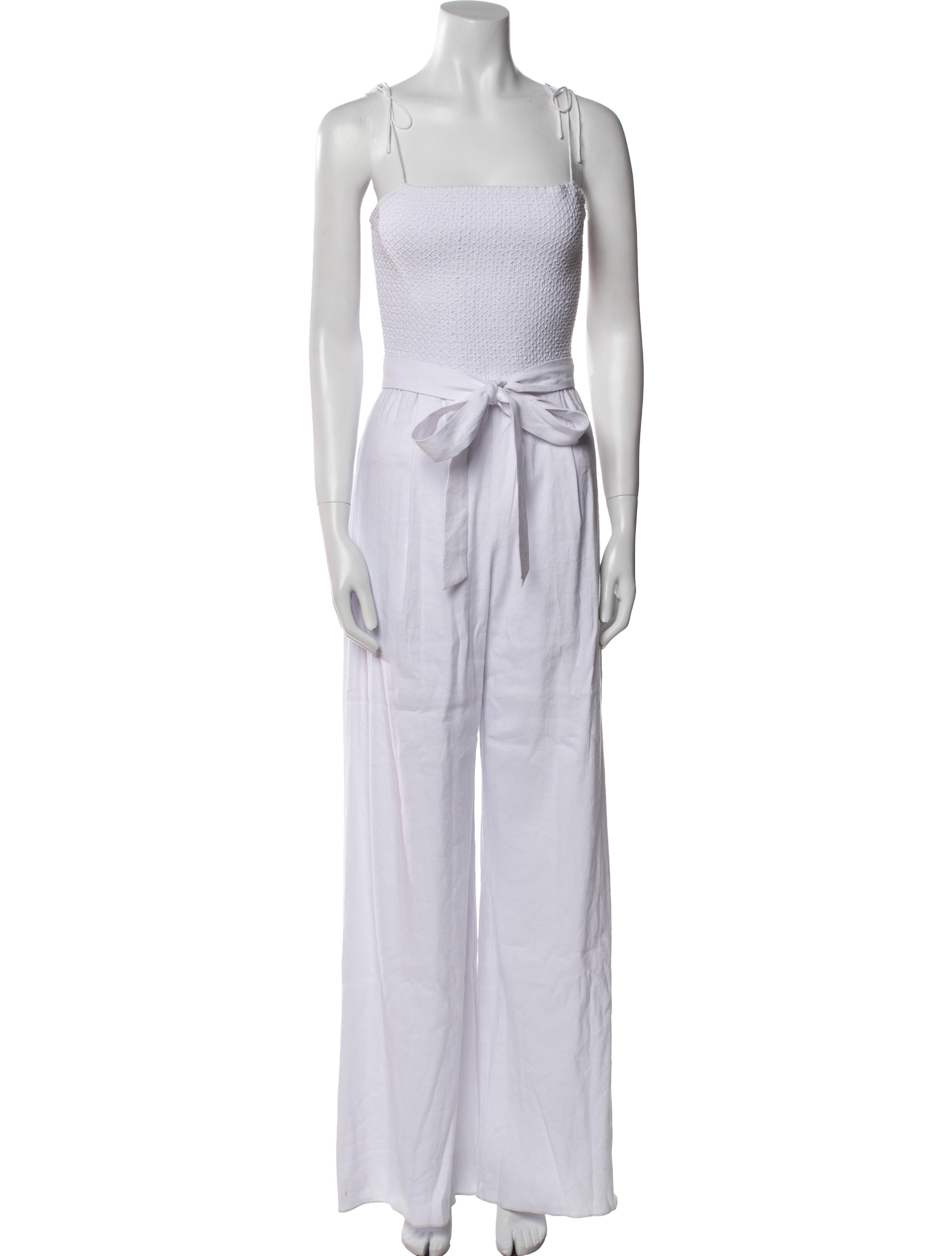Alice + Olivia Square Neckline Jumpsuit
