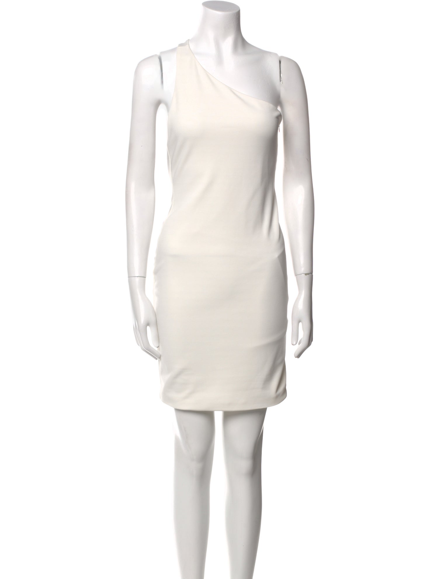 Alice + Olivia One-Shoulder Mini Dress