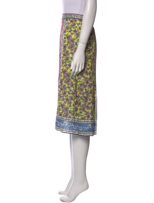 Alice + Olivia Floral Print Knee-Length Skirt