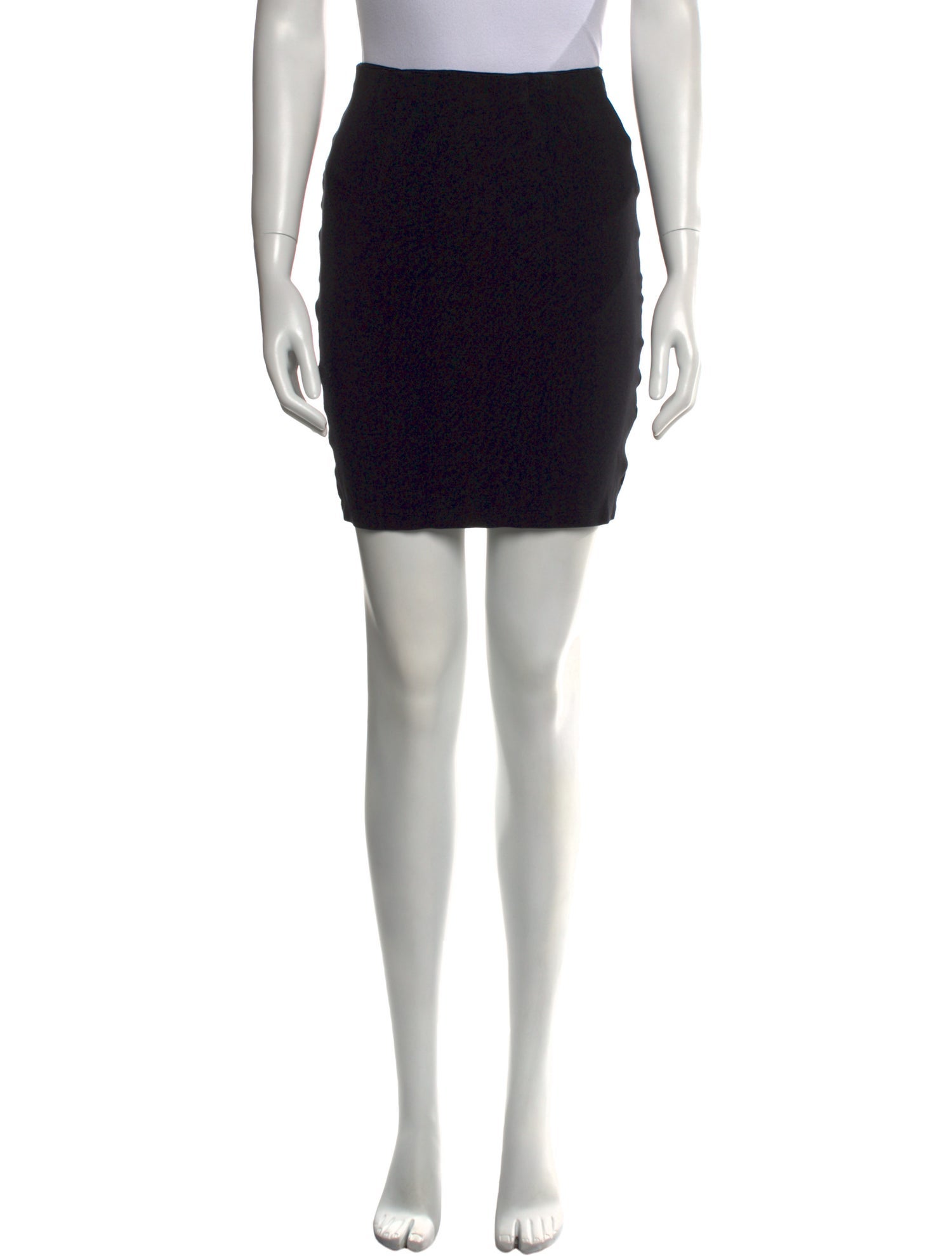 Alice + Olivia Lamb Leather Mini Skirt